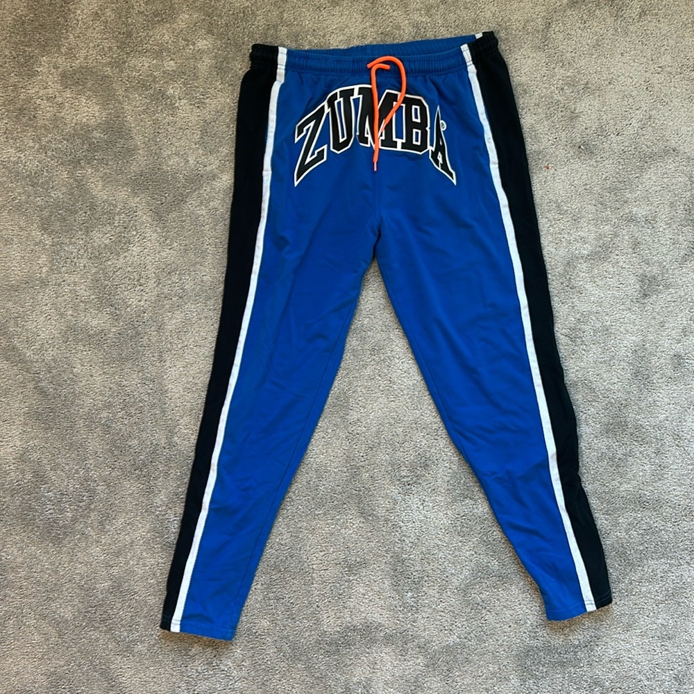 Men’s Royal Blue Zumba sweatpant